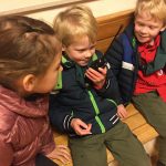 Bever zoektocht met portofoons!