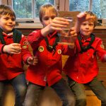 Bevers werken samen aan proefjes