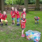 Katapulten en waterballonnen met de bevers
